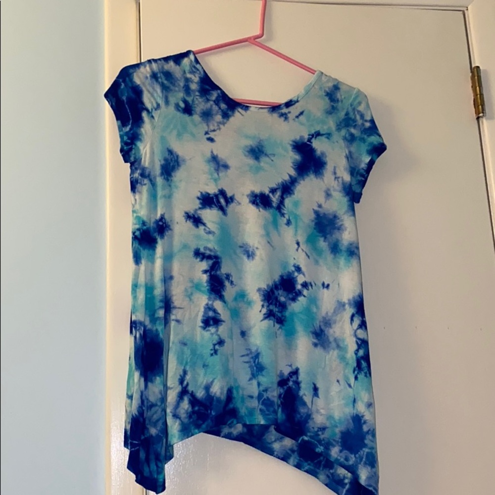 Justice tie dye super soft shirt- never worn